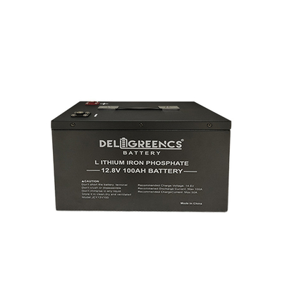 Deligreen BMS Built In RV Lifepo4 Battery Pack Deep Cycle Lithium Ion 12v 100ah